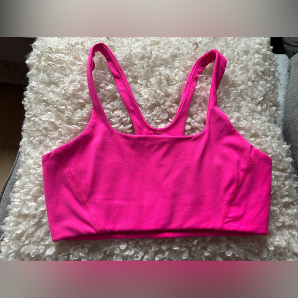 Free People Pink Workout Bra